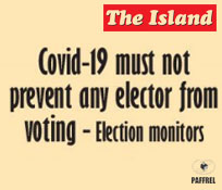 Covid-19 must not prevent any elector from voting - Election monitors
